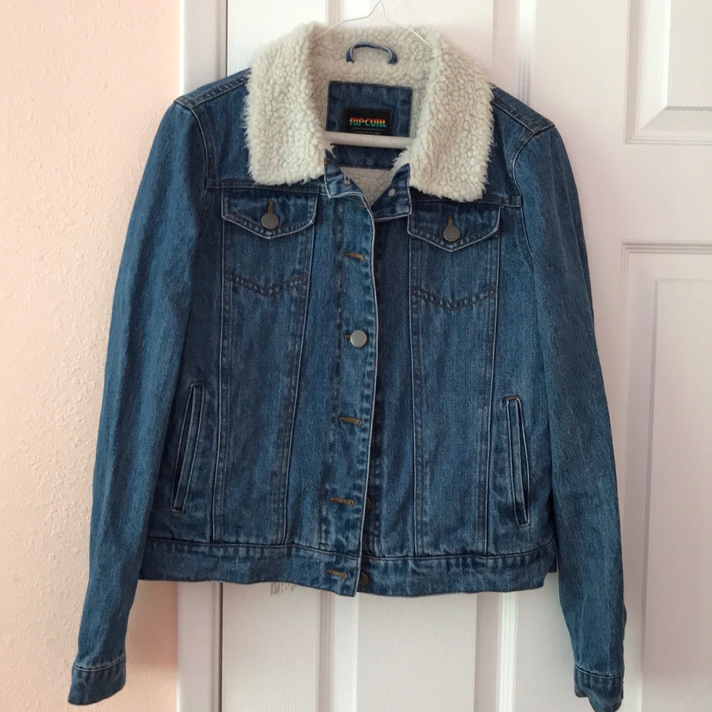 Ripcurl Women’s Sherpa Lined Jean Jacket